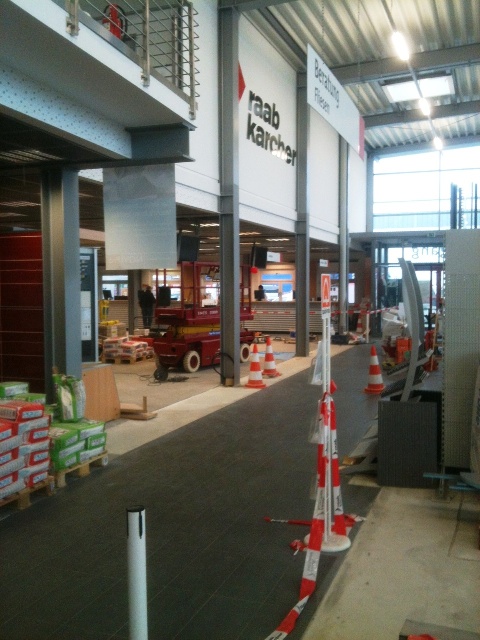 Neugestaltung der Raab Karcher Shops